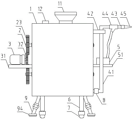 一种喷砂机的制作方法