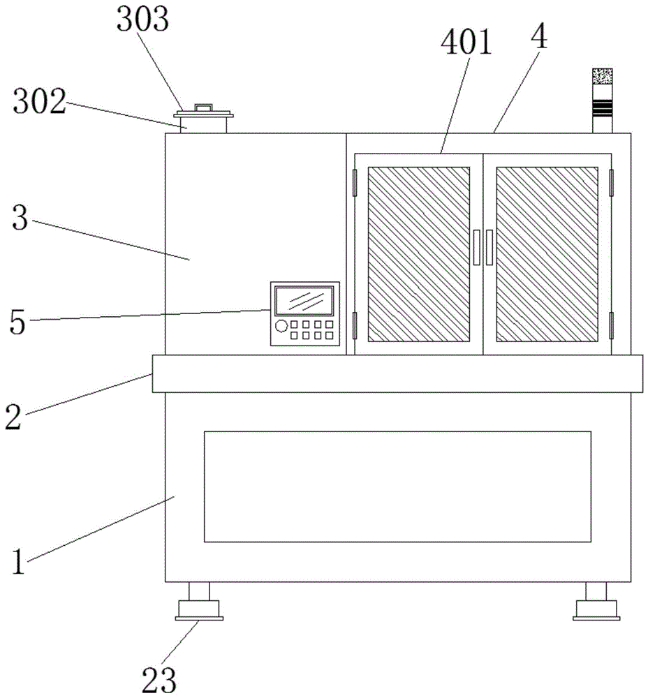 一种具有模板平行度在线检测装置的两板注塑机的制作方法