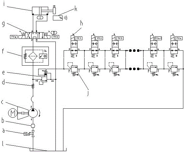 数字逻辑多级远程调压回路的制作方法