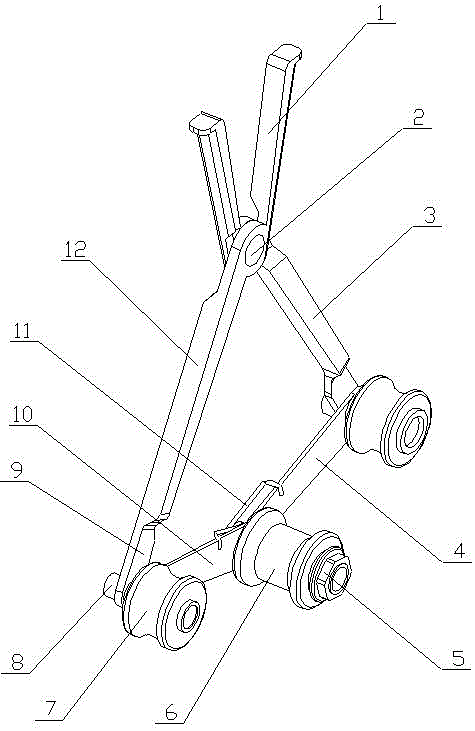 一种热处理高温件夹持器的制作方法