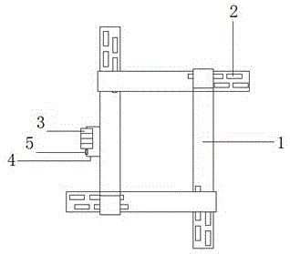 一种建筑施工用可定制方柱模板加固装置的制作方法