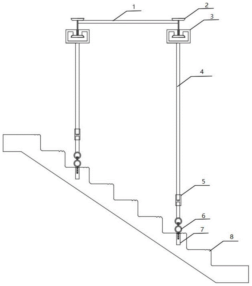 一种可调式预制楼梯调平工具的制作方法