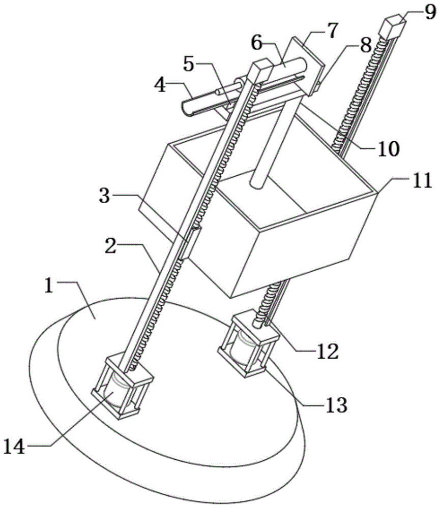 一种建筑脚手架搭建用拼接装置的制作方法