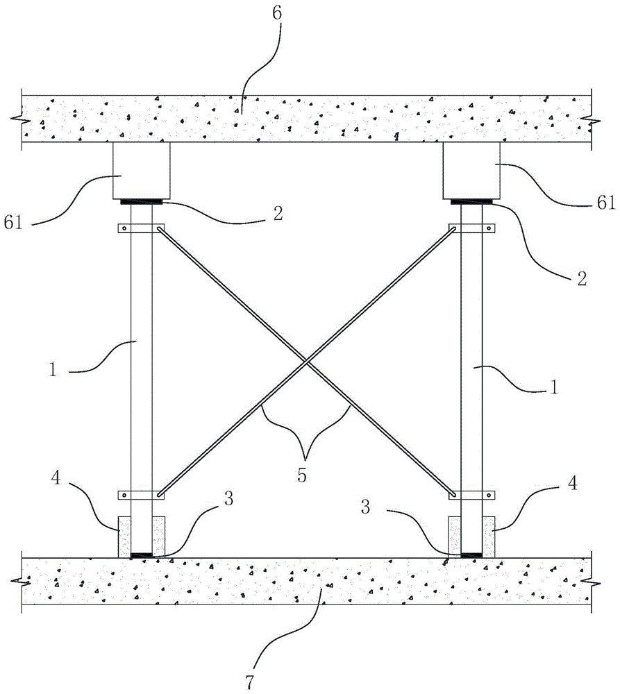 一种地下室顶板施工通道加固结构的制作方法