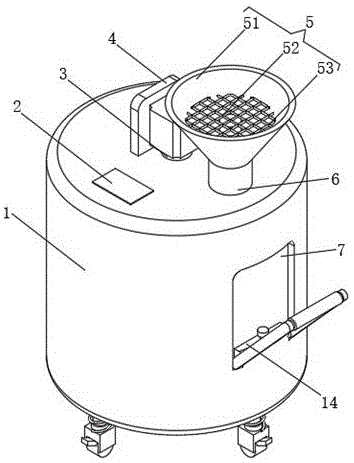 一种化工生产用存储罐的制作方法