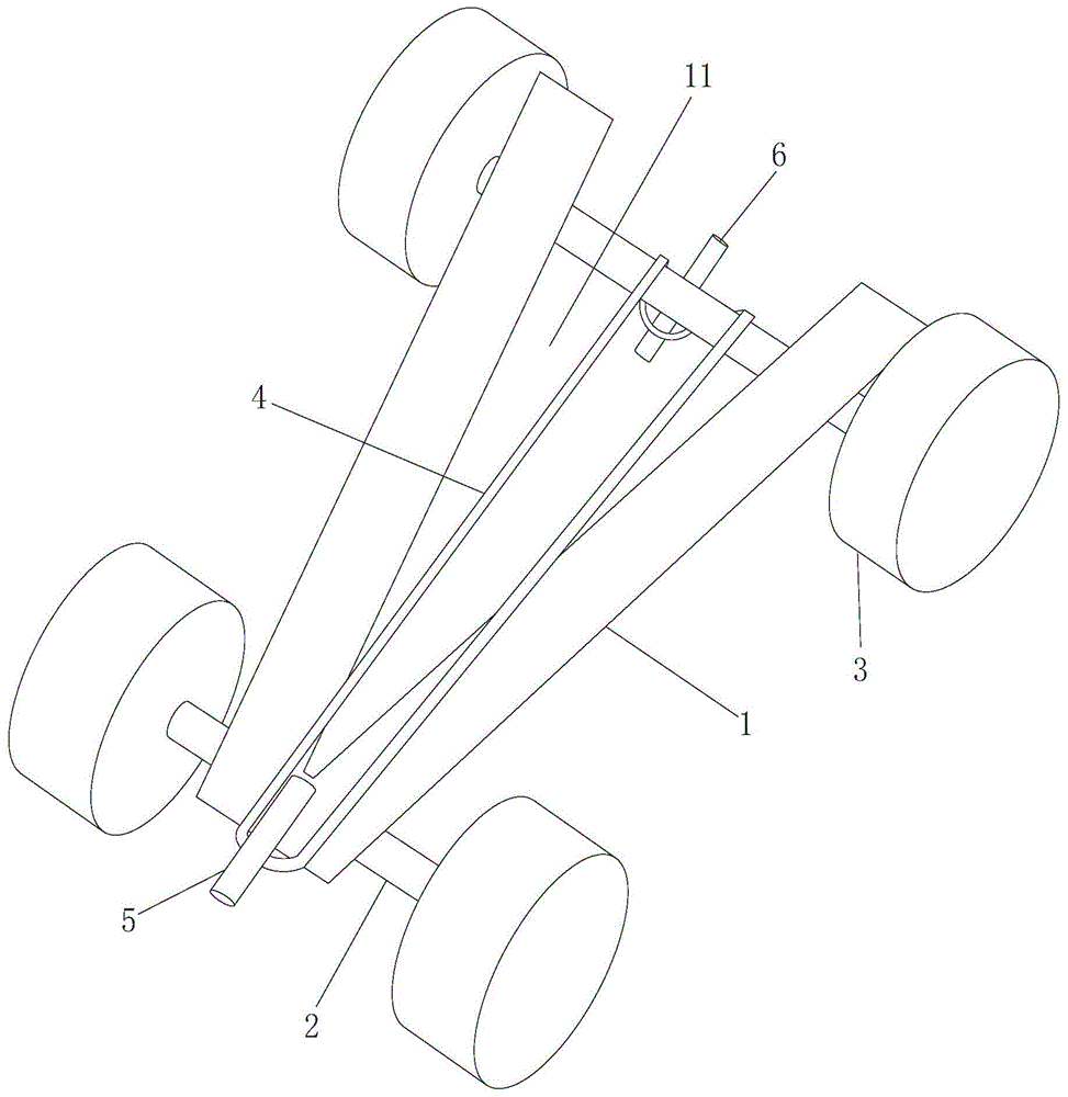 一种弹力小车的制作方法