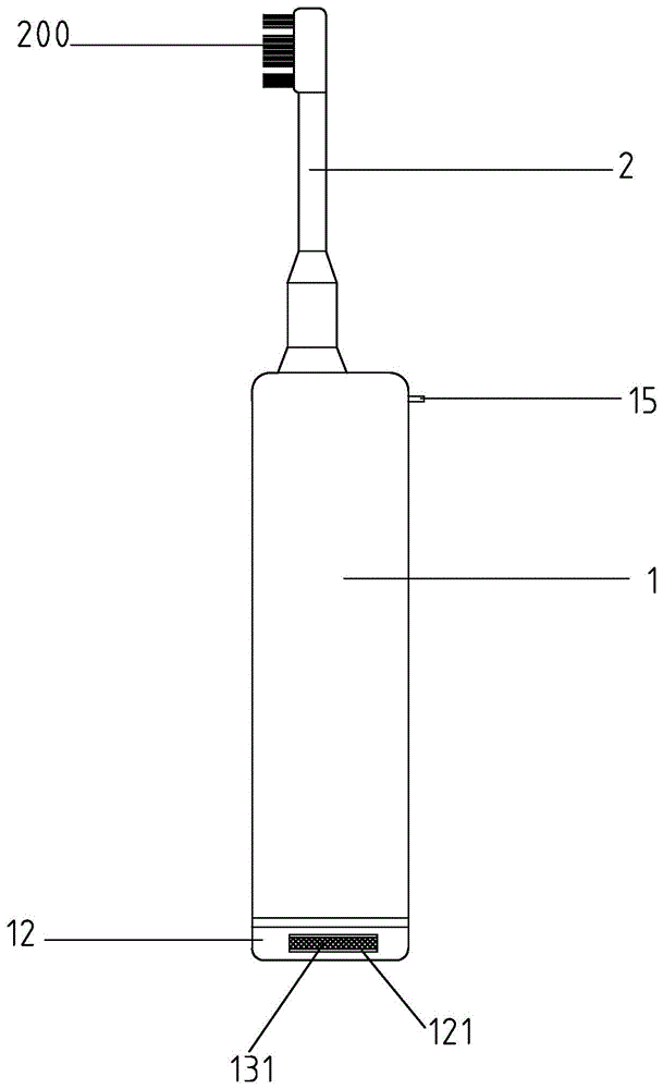 一种组合式牙刷结构的制作方法