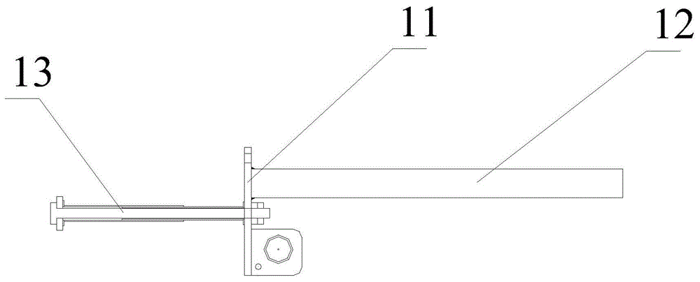 一种附着于结构梁的高度可调节式悬挑脚手架连墙装置的制作方法