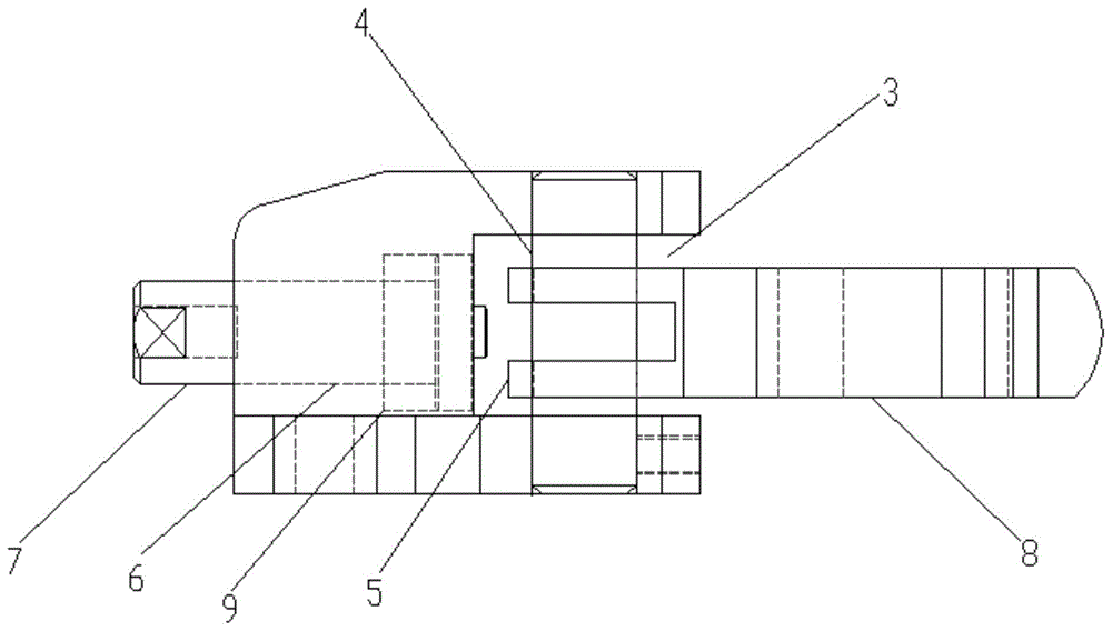 一种凸轮侧推式快捷夹具的制作方法