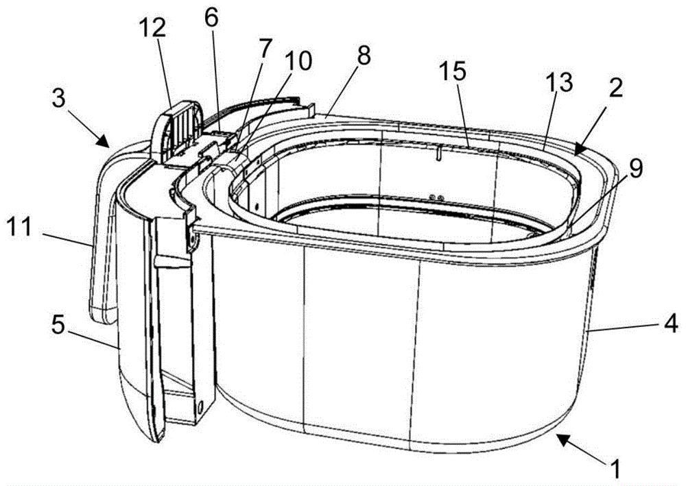 热空气炸锅类型的烹饪器具的制作方法