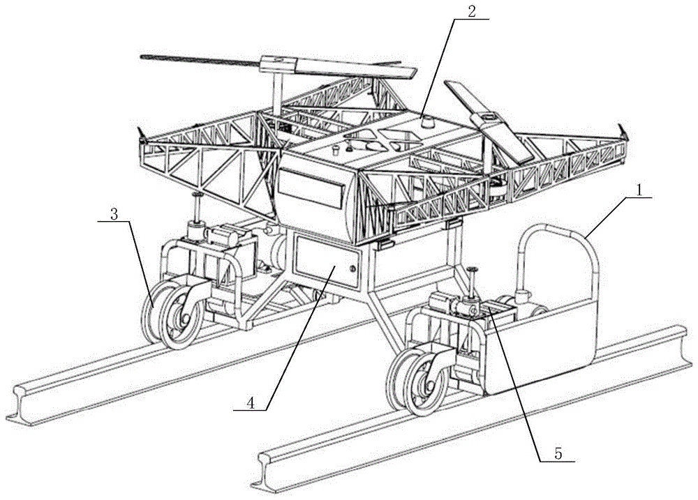 一种可飞行钢轨打磨机的制作方法