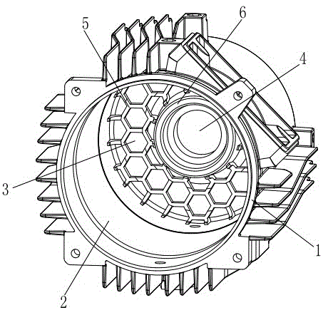 一种高散热高强度电机壳的制作方法