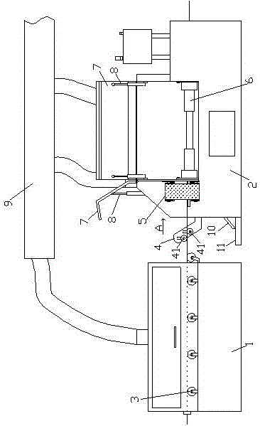 焊丝圆盘线材氧化皮机械去除装置的制作方法