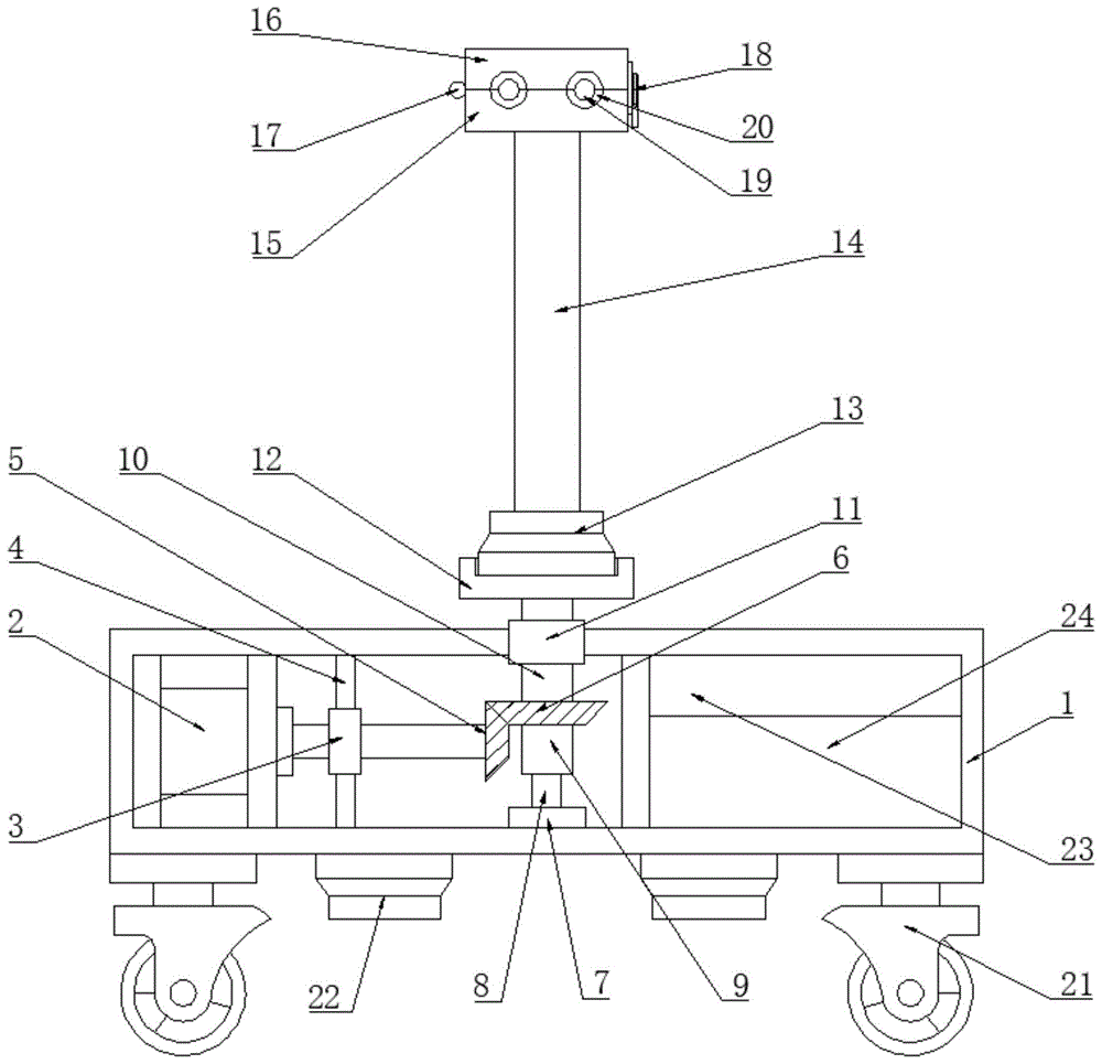 一种重症监护室呼吸机管路固定器的制作方法