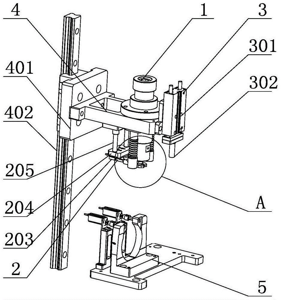 柱状工件压合纠偏装置的制作方法