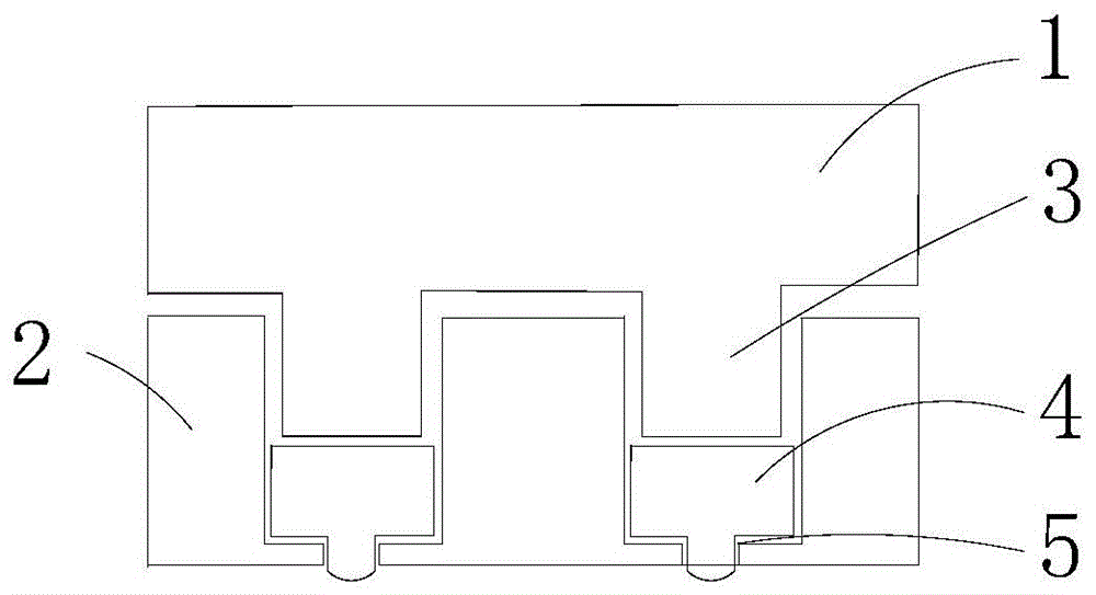 活塞式缓冲悬浮拼接地板的制作方法