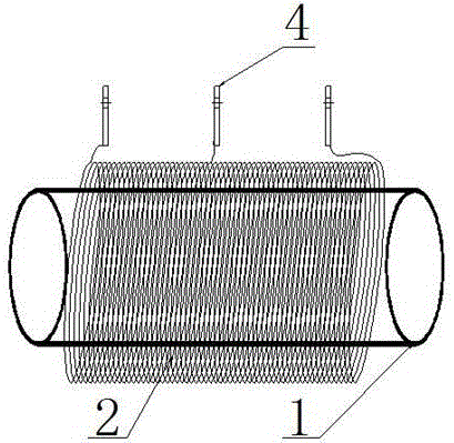 一种干式调压软起动器三相一体线圈的制作方法