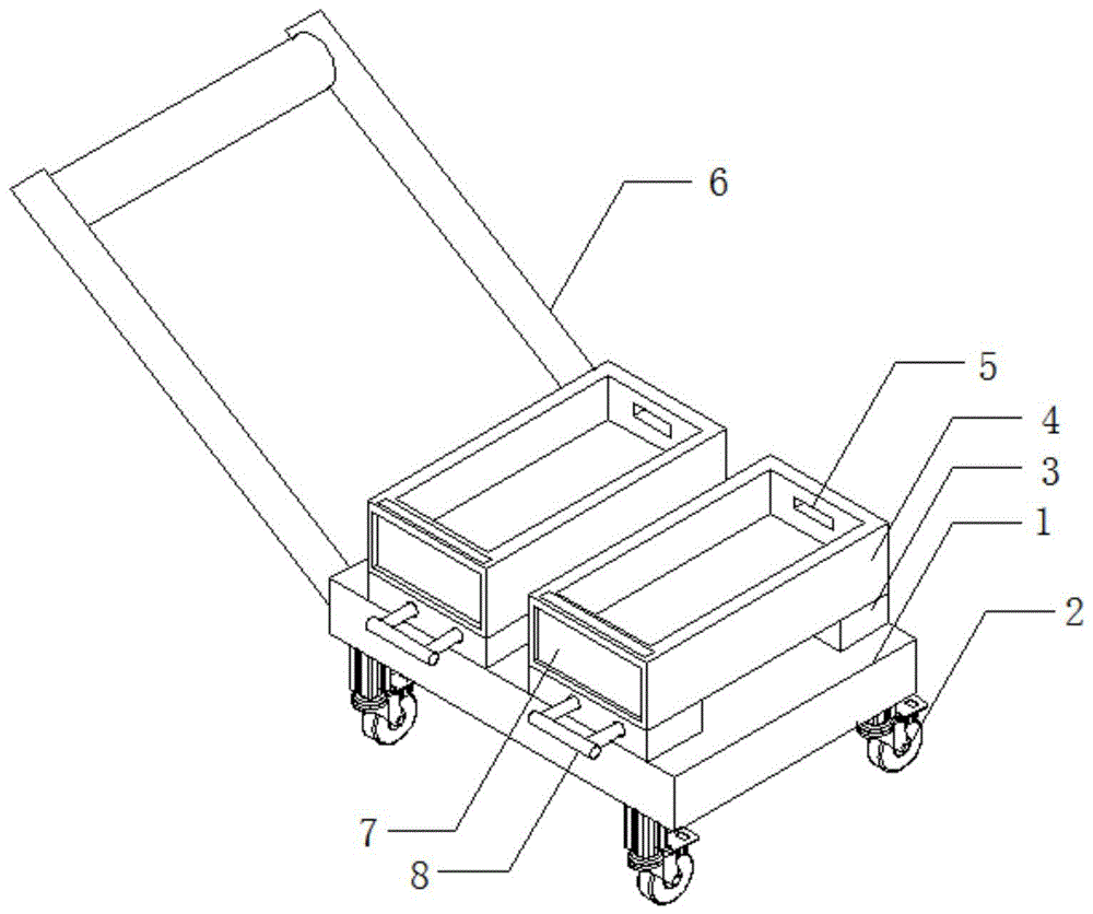 一种建筑地板砖施工用转运装置的制作方法