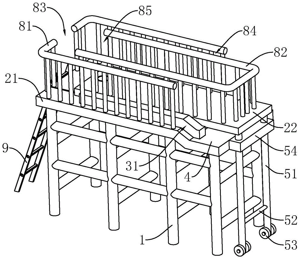 一种房建搭载架的制作方法