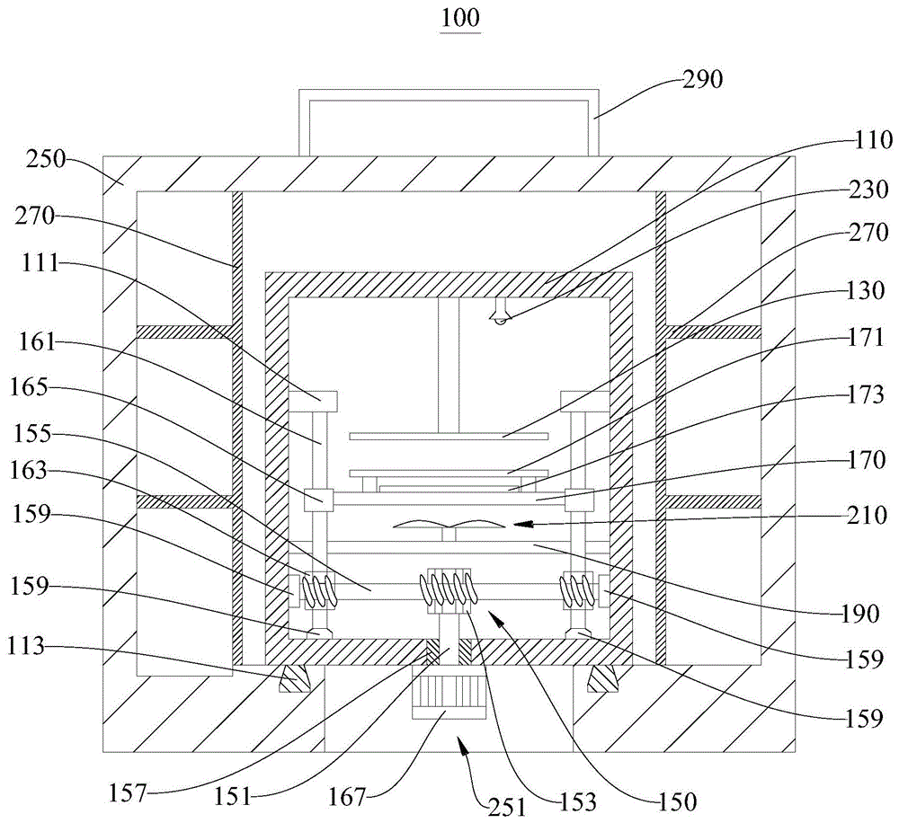 一种科学教学用标本制作装置的制作方法