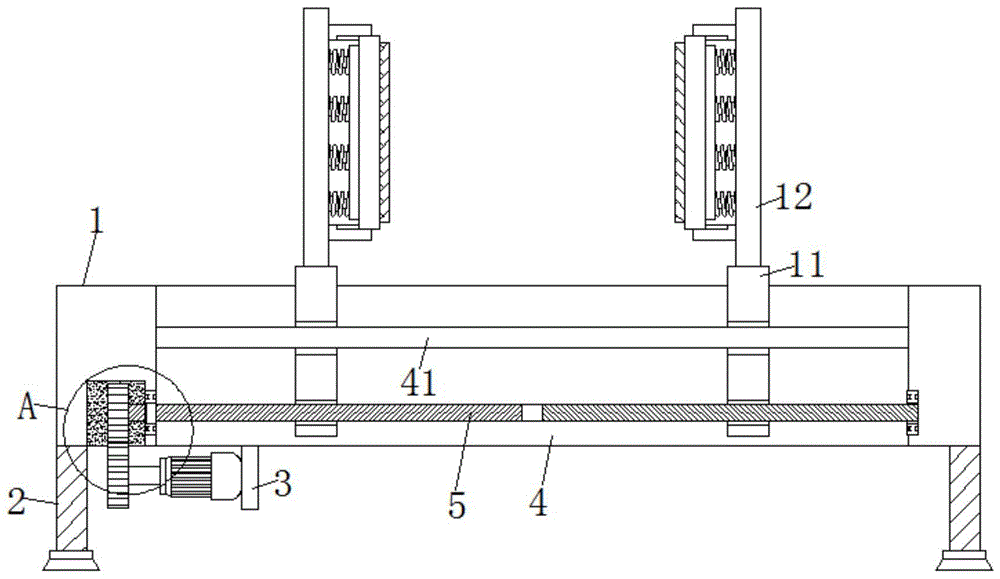 柔性矩形管梁车架加工用夹具的制作方法