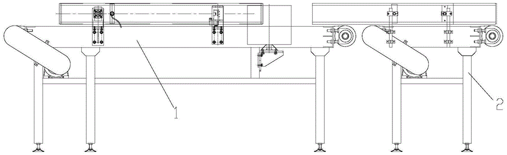 气动调节输送方向的分流装置的制作方法