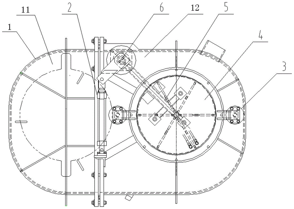 一种真空感应炉上加料真空隔离阀的制作方法