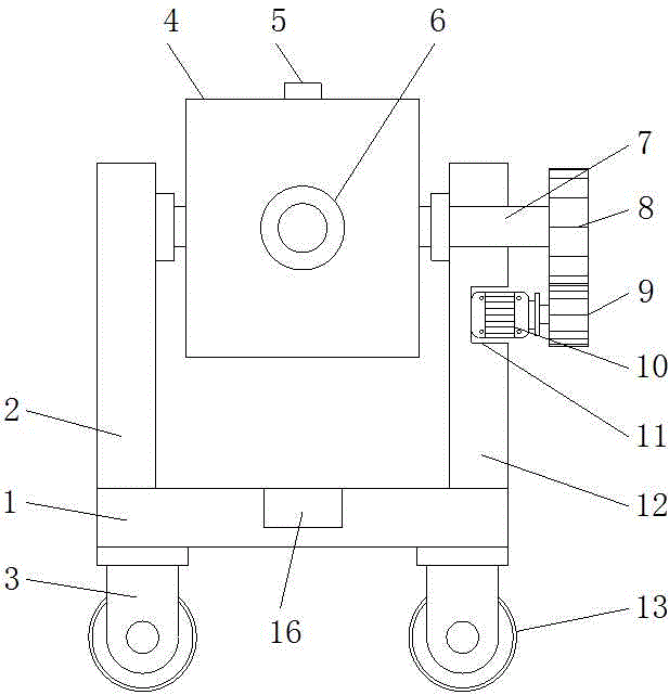 一种建筑用高效搅拌机的制作方法