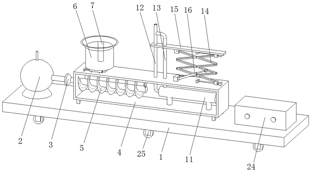 一种自动填塞炮孔的自动化炮泥机的制作方法