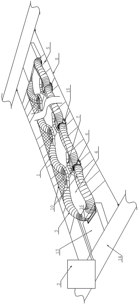 一种组合式充气浮桥的钢膜连接结构的制作方法