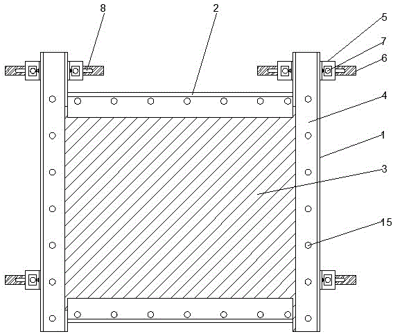 一种新型玻璃幕墙固定装置的制作方法