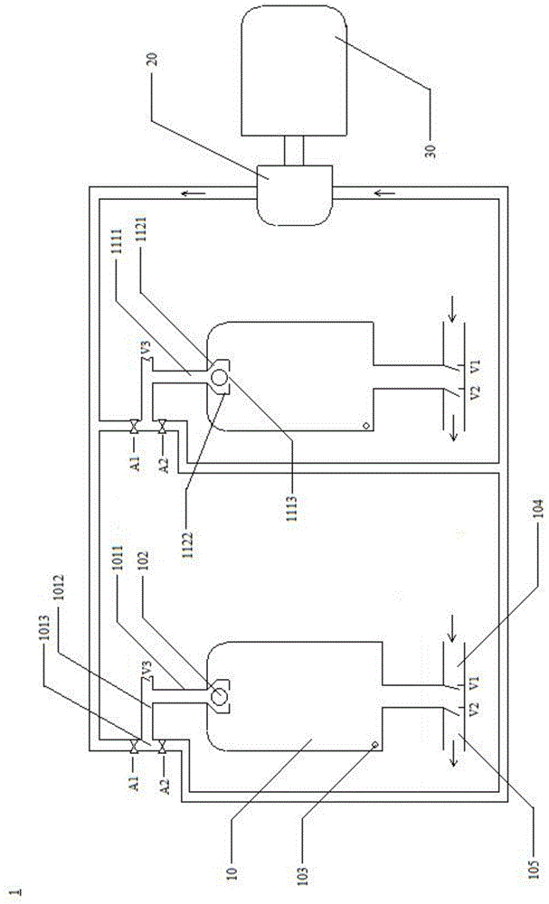 压气式提水机的制作方法