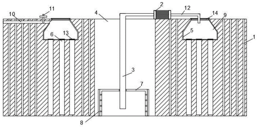 一种竖井排水固结软基处理装置的制作方法