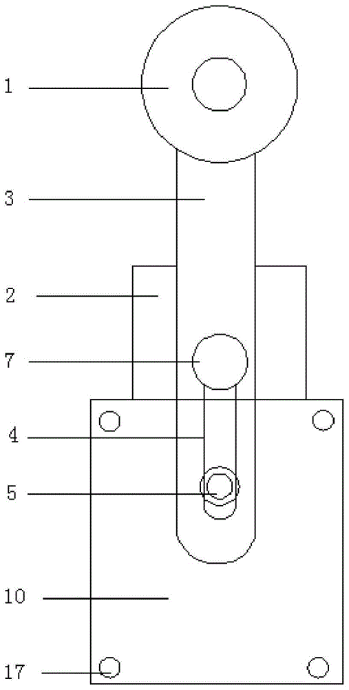 一种行程开关的限位机构的制作方法