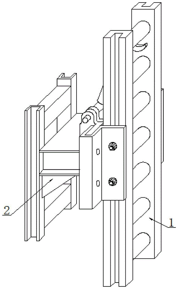 一种用于附着式脚手架的附墙支座总成的制作方法