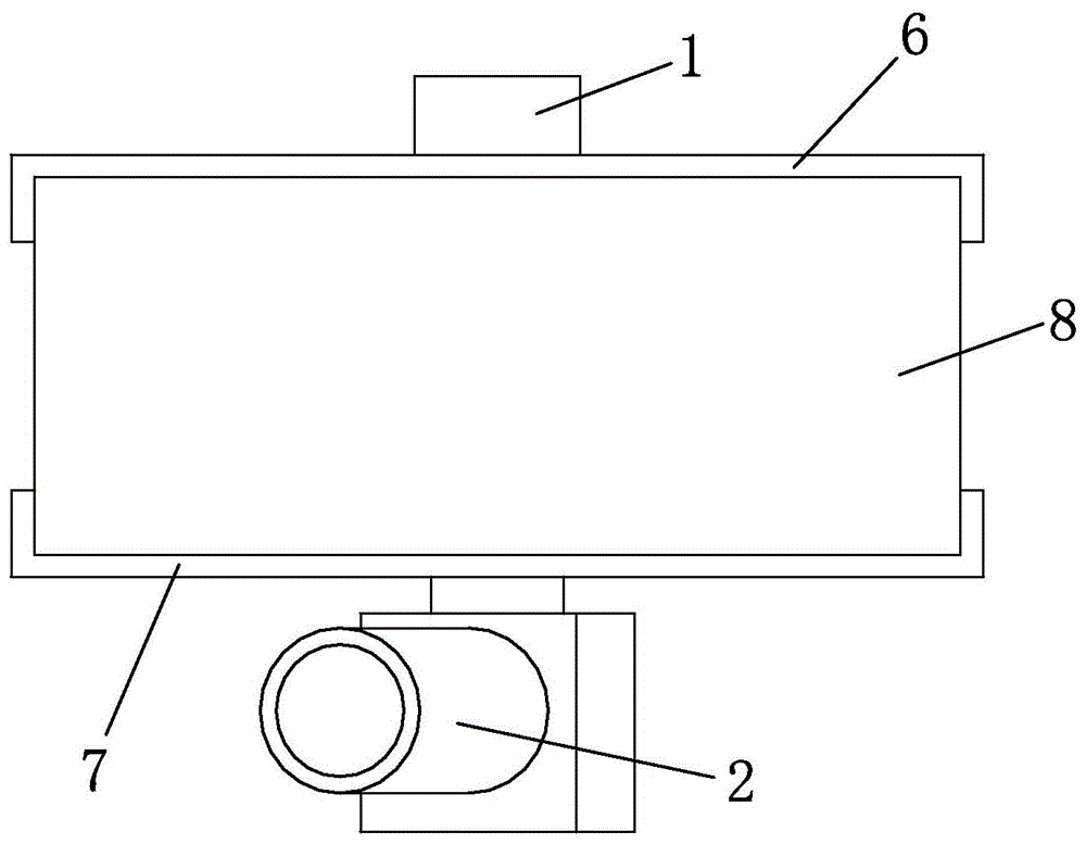 一种洗碗机排水管导向引出装置的制作方法