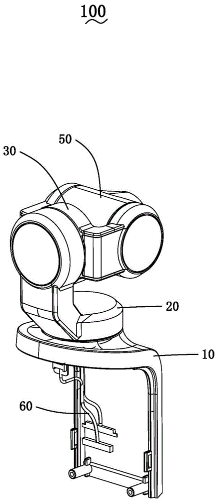 用于云台的组装结构和云台相机的制作方法