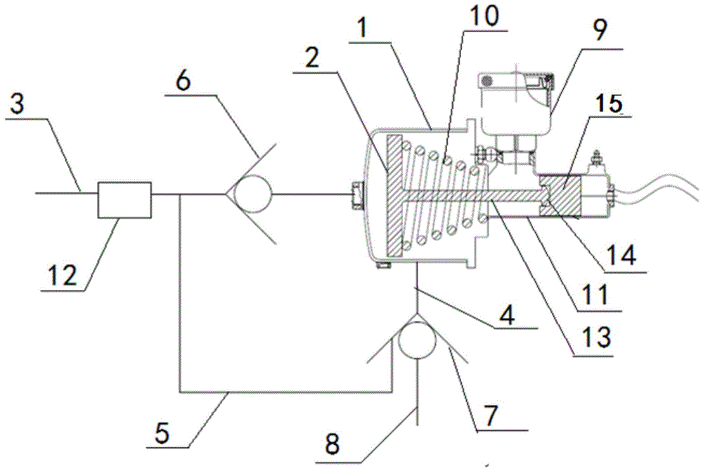 一种具有排水功能的刹车泵的制作方法