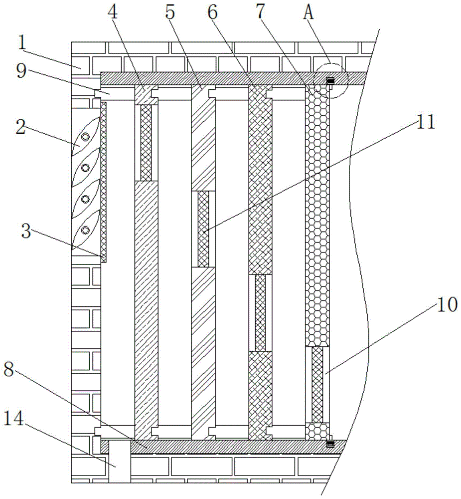 一种建筑外墙隔热通风装置的制作方法