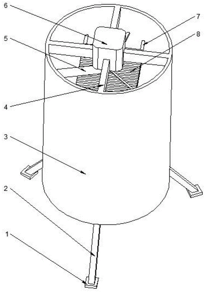 一种钢结构逆流式玻璃钢冷却塔的制作方法