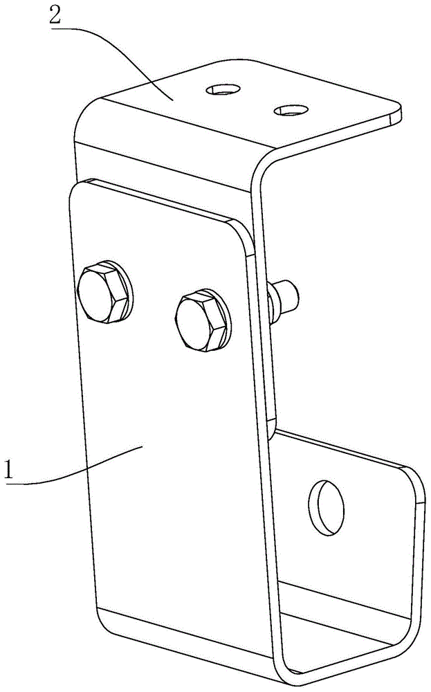 设备舱裙板锁挂码的制作方法