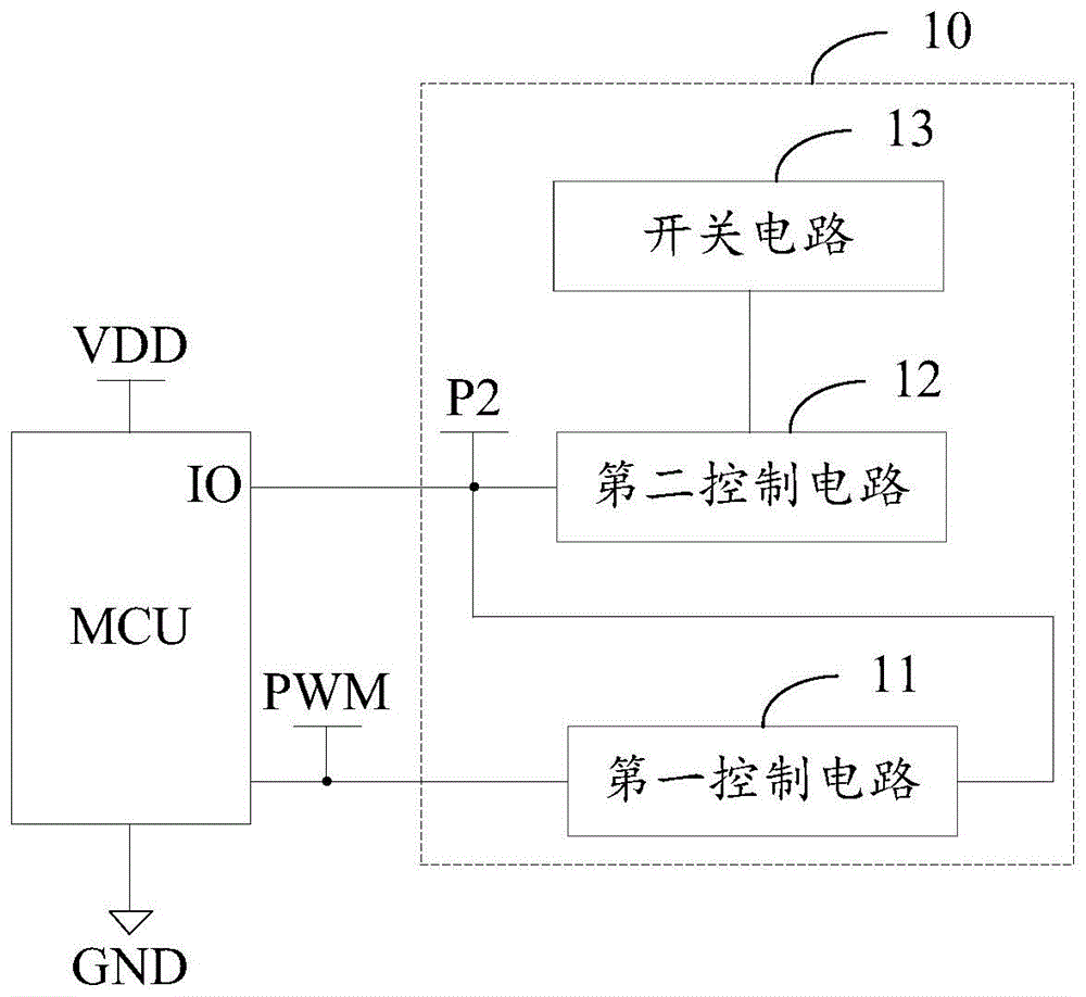 防误动作的开关控制保护电路的制作方法