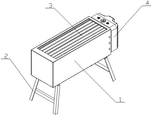 便携式电烧烤架的制作方法