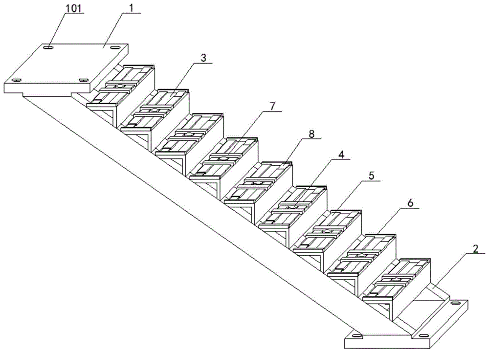 梁式楼梯钢筋结构的制作方法
