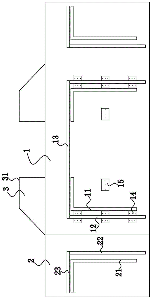 一种上下摆头转角罗纹模具的制作方法