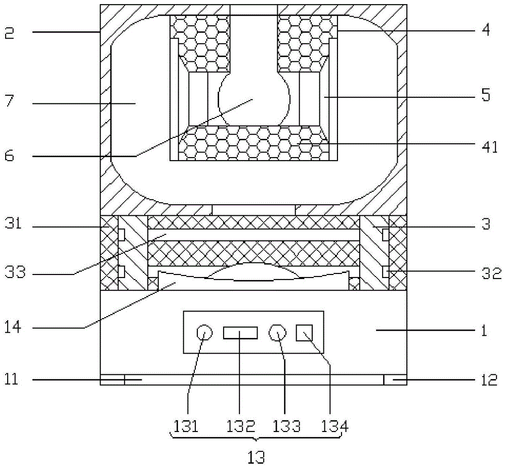 一种双低音喇叭音箱的制作方法