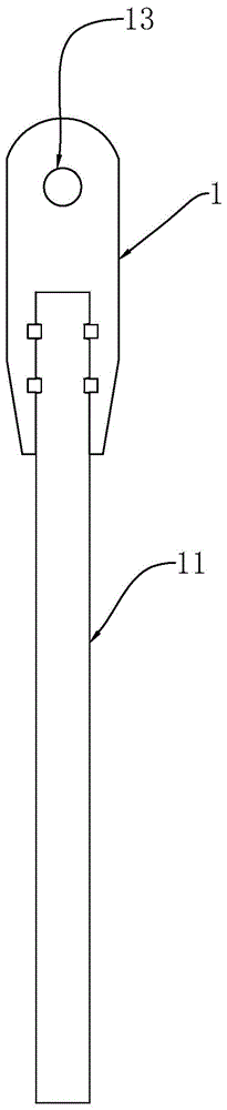 一种可定位焊接的吊挂的制作方法