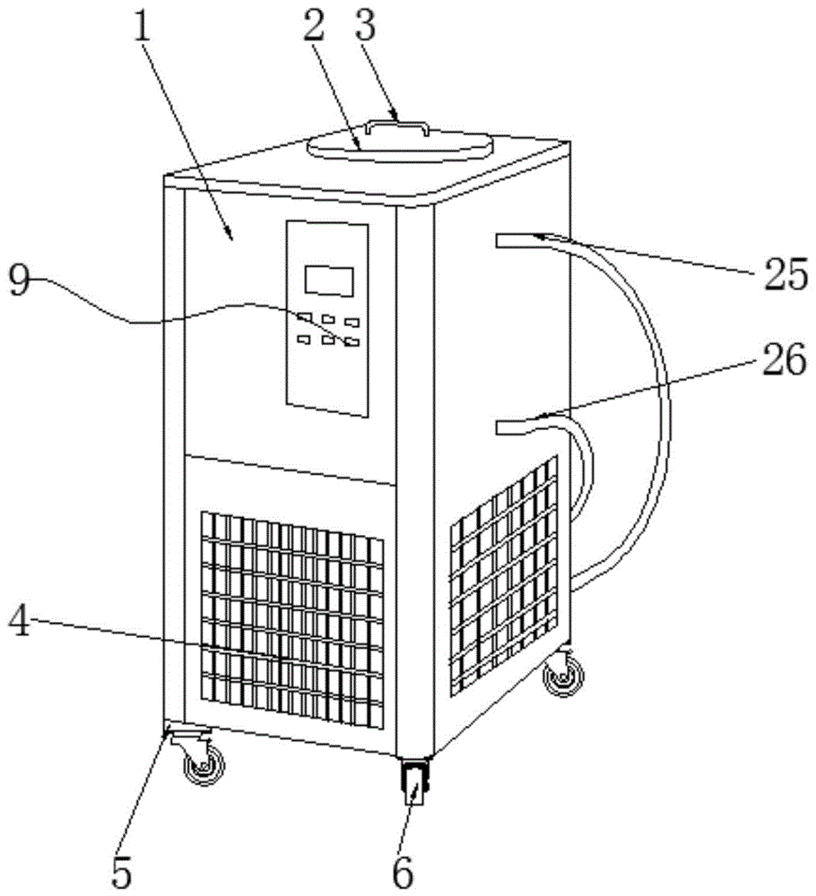 一种具有预制冷功能的低温冷却液循环水泵的制作方法
