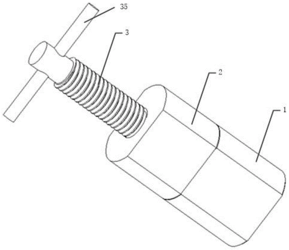 用于轴流式心室辅助泵的导叶拆卸装置的制作方法