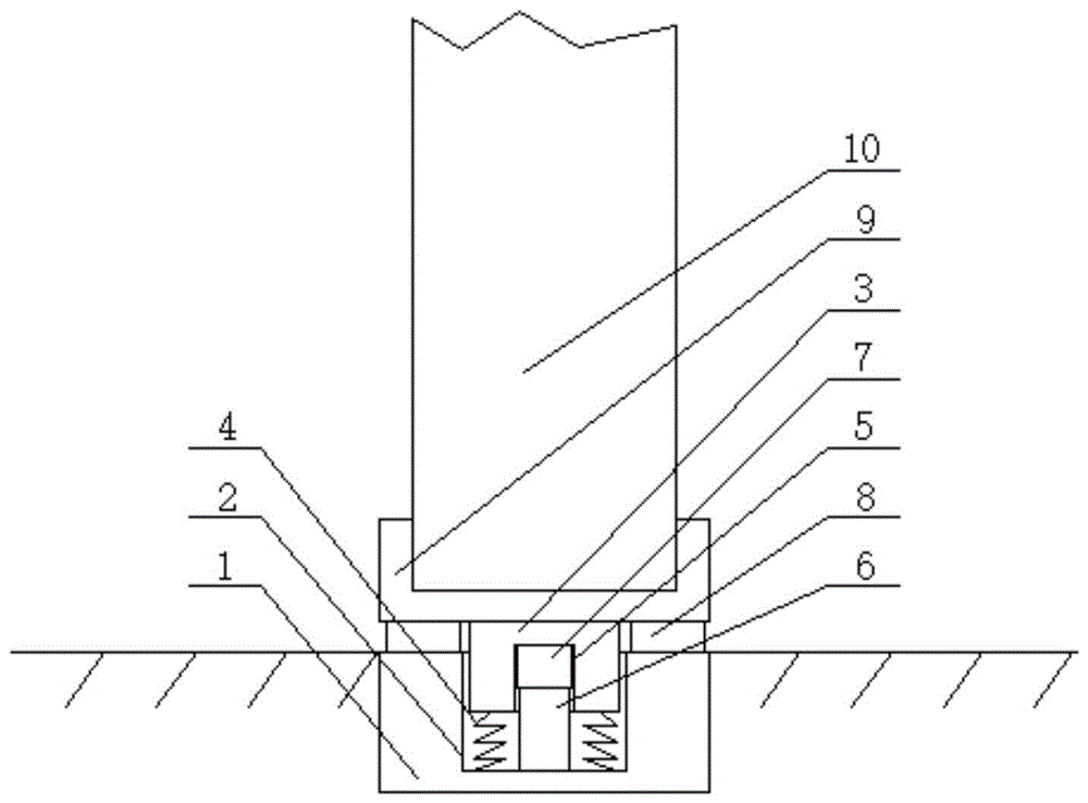 一种土木工程建筑抗震结构的制作方法